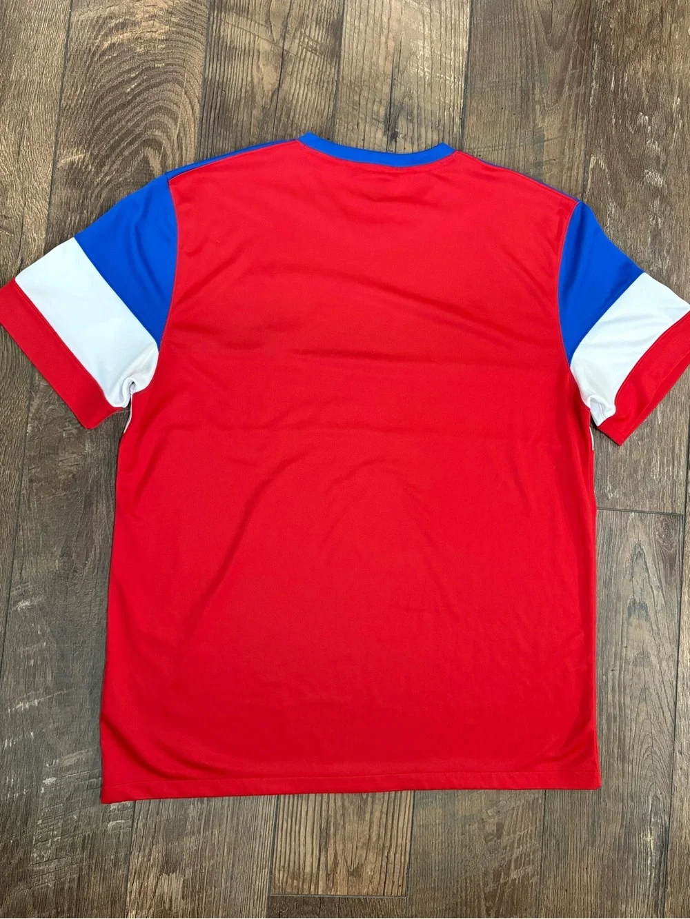 Nike Dri-Fit Blue White Red Men's 2014 USA Soccer Jersey